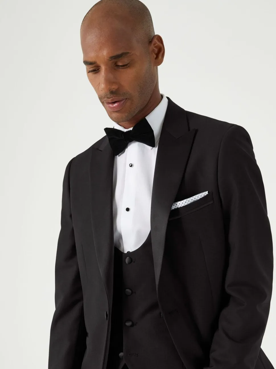 Zwart - Tailored - Skopes Sinatra fit diner kostuumjasje