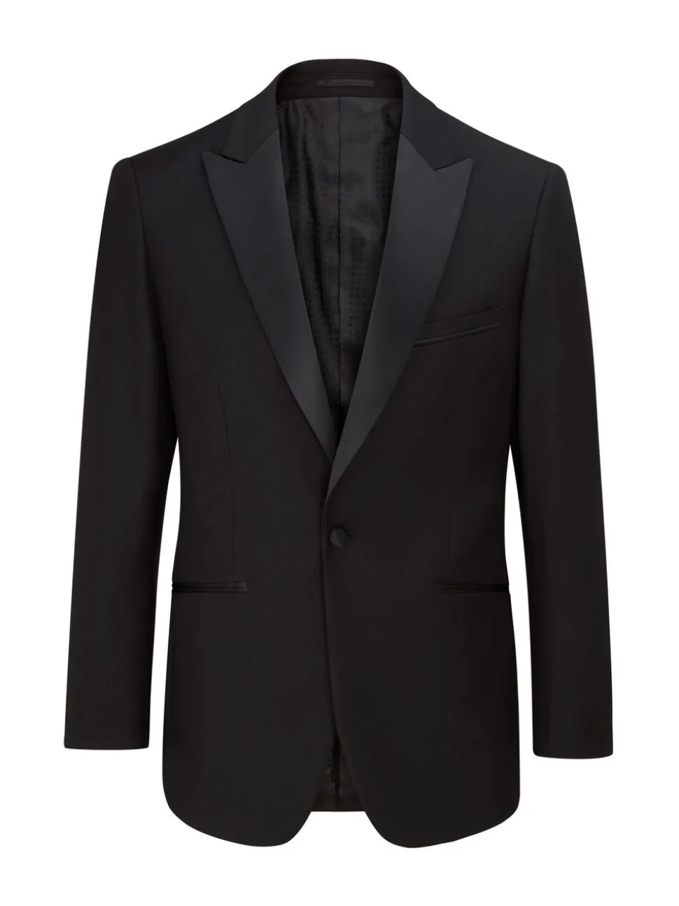 Zwart - Tailored - Skopes Sinatra fit diner kostuumjasje