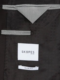 Zwart - Tailored - Skopes Sinatra fit diner kostuumjasje