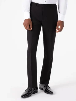 Zwart - Taps toelopend - Skopes Sinatra Dinner Suit Trousers