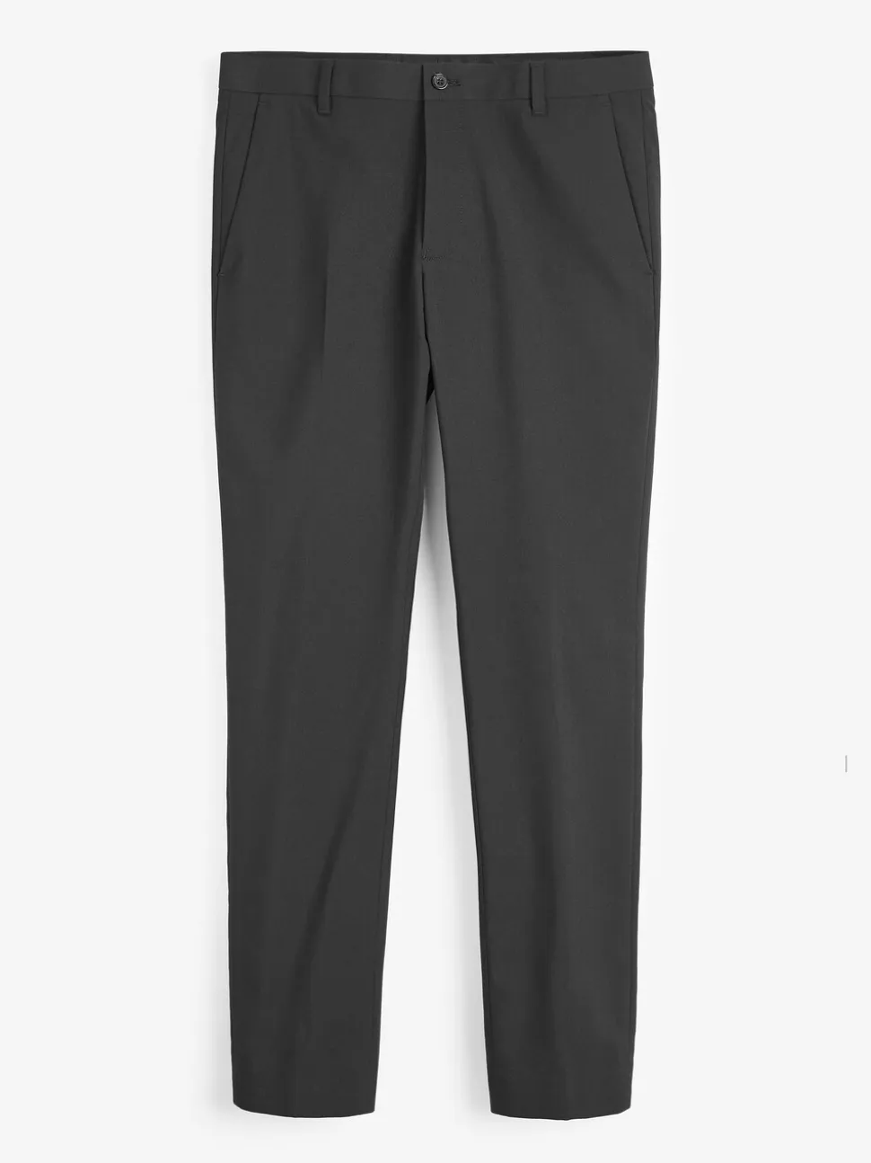 Zwart - Taps toelopende slim-fit - Chique stretchy broek