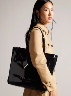 Zwart - Ted Baker Nicon grote tas met strik