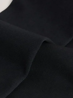 Zwart - Thermische schoolmaillots