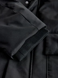 Zwart - ThermoGen Parka Jack met Borg voering