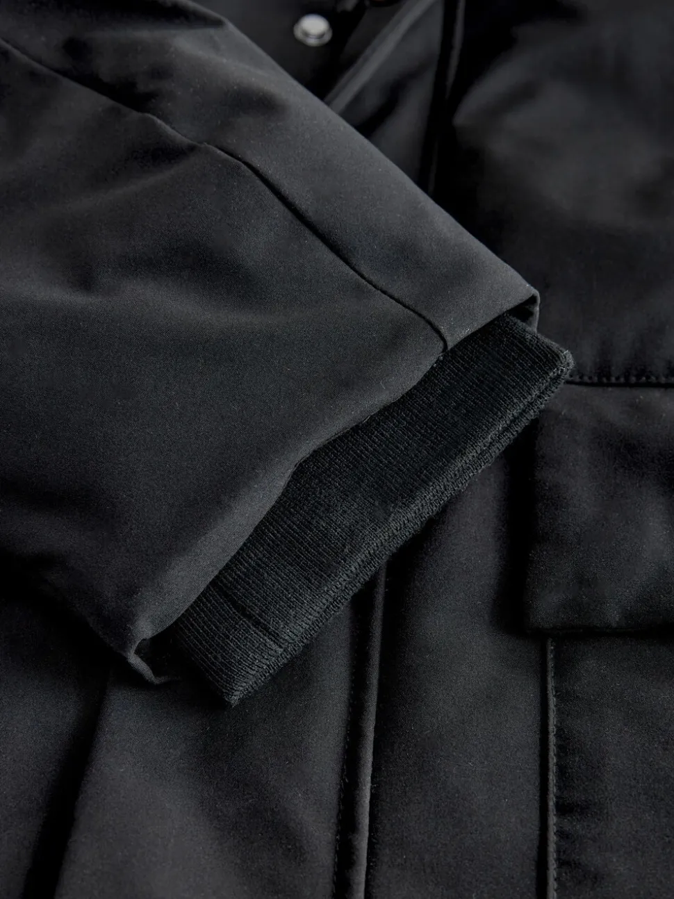 Zwart - ThermoGen Parka Jack met Borg voering