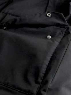 Zwart - ThermoGen Parka Jack met Borg voering