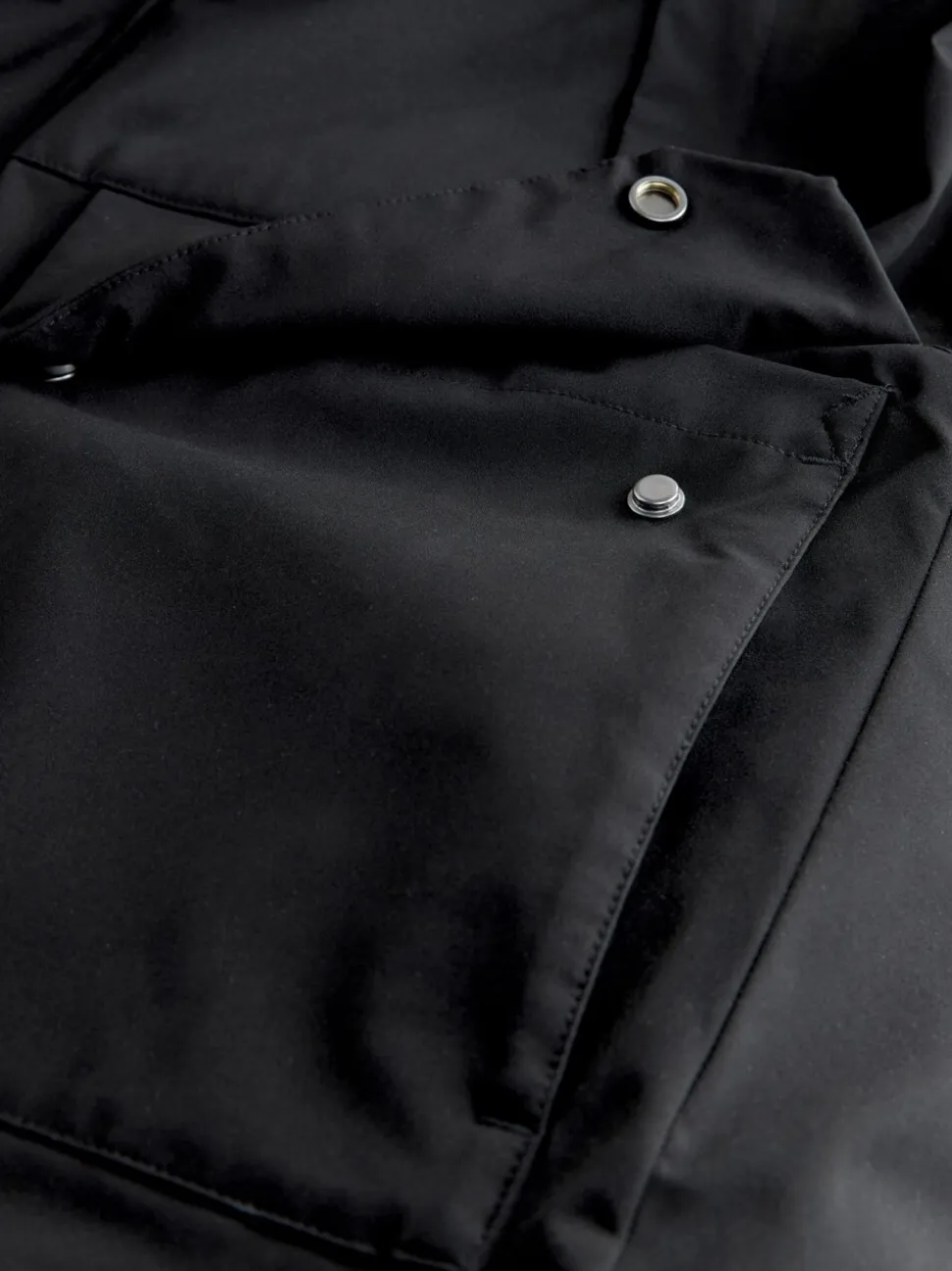 Zwart - ThermoGen Parka Jack met Borg voering