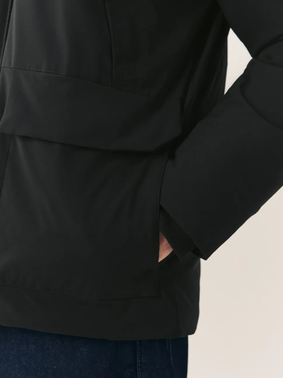 Zwart - ThermoGen Parka Jack met Borg voering