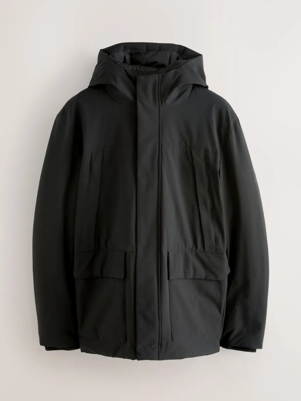 Zwart - ThermoGen Parka Jack met Borg voering