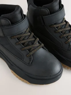 Zwart - Thinsulate gevoerde waterdichte hoge Boots