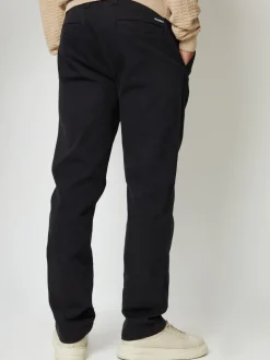 Zwart - Threadbare Broeken van canvas met Rechte pijpen en stretchy