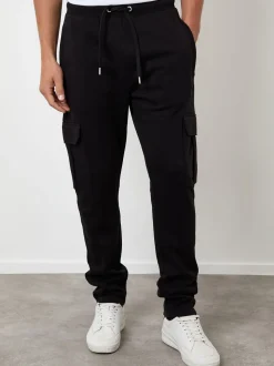Zwart - Threadbare Cargo Joggers