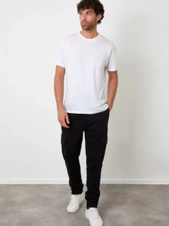 Zwart - Threadbare Cargo Joggers