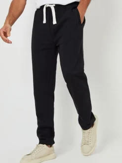 Zwart - Threadbare joggingbroek met rechte pijpen