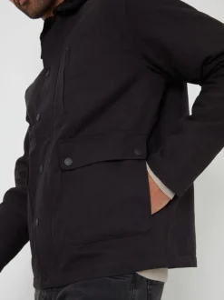 Zwart - Threadbare Twill Lichtgewicht Jack