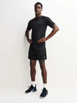 Zwart - T-shirt met korte mouwen - Active Thermal Base Layer
