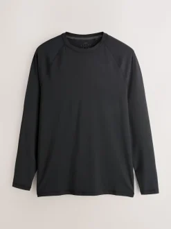 Zwart - T-shirt met lange mouwen - Active Thermal Base Layer
