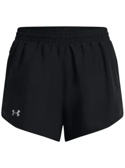 Zwart - Under Armour Fly By 3 short