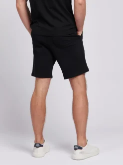 Zwart - U.S. Polo Assn Mens Double Horsemen Sweat 100% Cotton Shorts