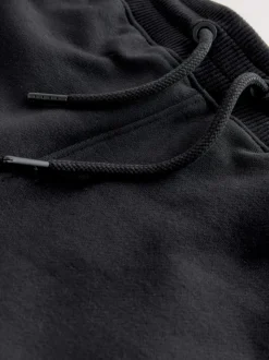 Zwart - Utility Brushback Heavyweight Cargo Joggers