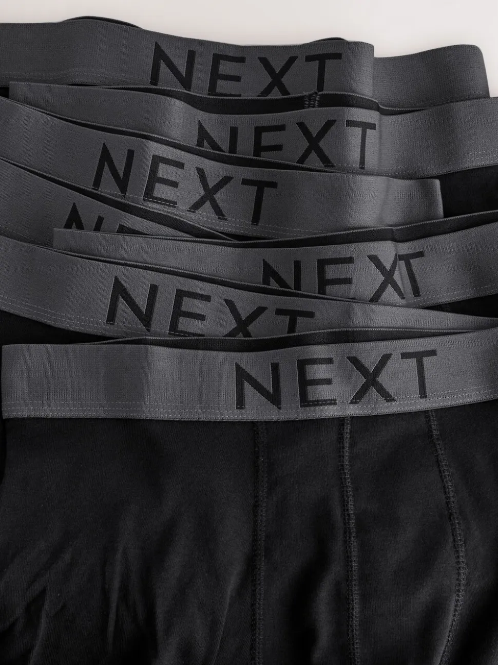 Zwart - Verpakking van 10 - Hipster boxershorts van 100% katoen