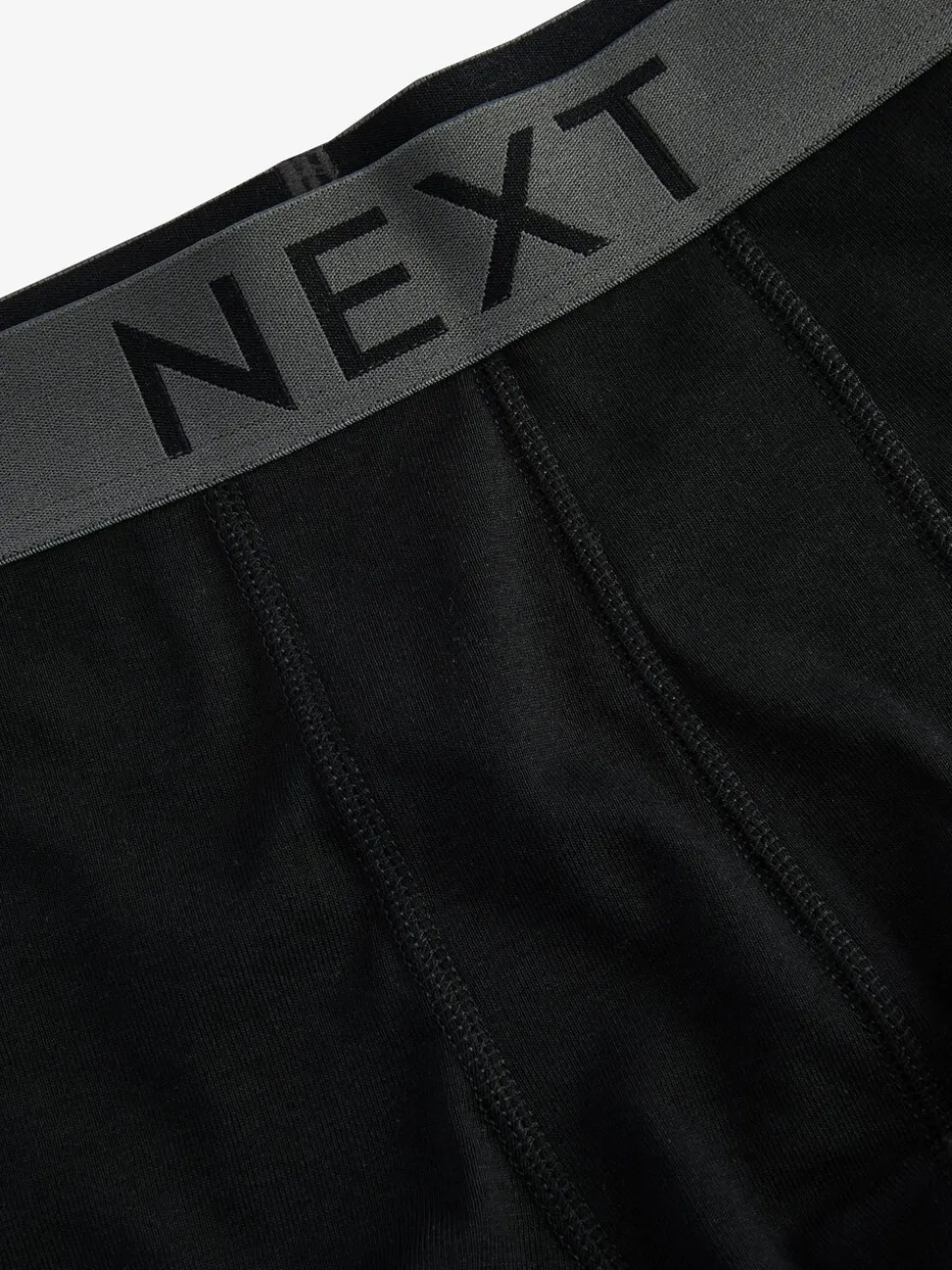 Zwart - Verpakking van 4 - Hipster boxershorts van 100% katoen