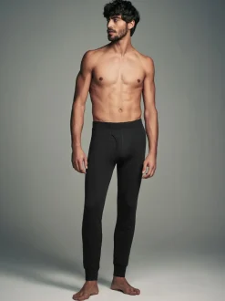 Zwart - Verpakking van 2 - Thermische legging