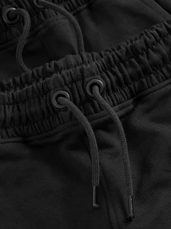 Zwart - Verpakking van 2 joggingbroeken met skinny fit (3-16 jr)