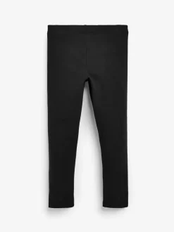 Zwart - Verpakking van 5 leggings (3-16 jr)