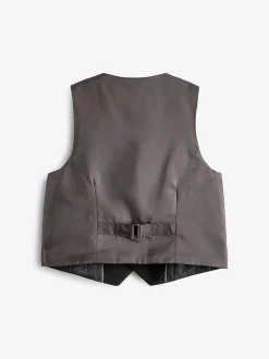 Zwart - Waistcoat (3-16yrs)