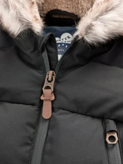 Zwart - Waterdicht gewatteerd sneeuwpak (3mnd-7jr)