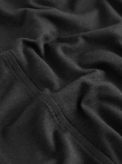 Zwart - Wide Leg Jersey Joggers