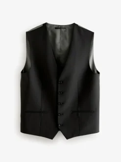 Zwart - Wollen Blend Motion Flex Pak gilet