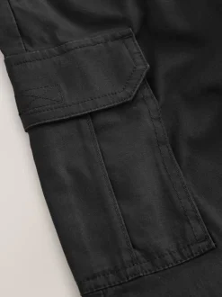 Zwart - Woven Cargo Trousers (3-16yrs)