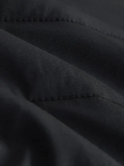 Zwart - Zonder capuchon. - Hybrid Full Zip Jacket