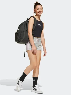 Zwart chroom - adidas Classic 3 Bar Logo rugzak