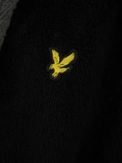 Zwart chroom - Lyle & Scott Adrian badjas