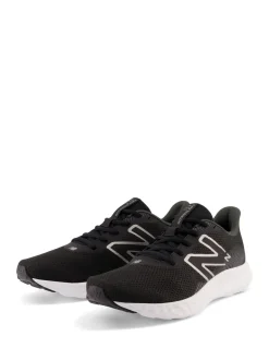 Zwart chroom - New Balance 411 herenslippers