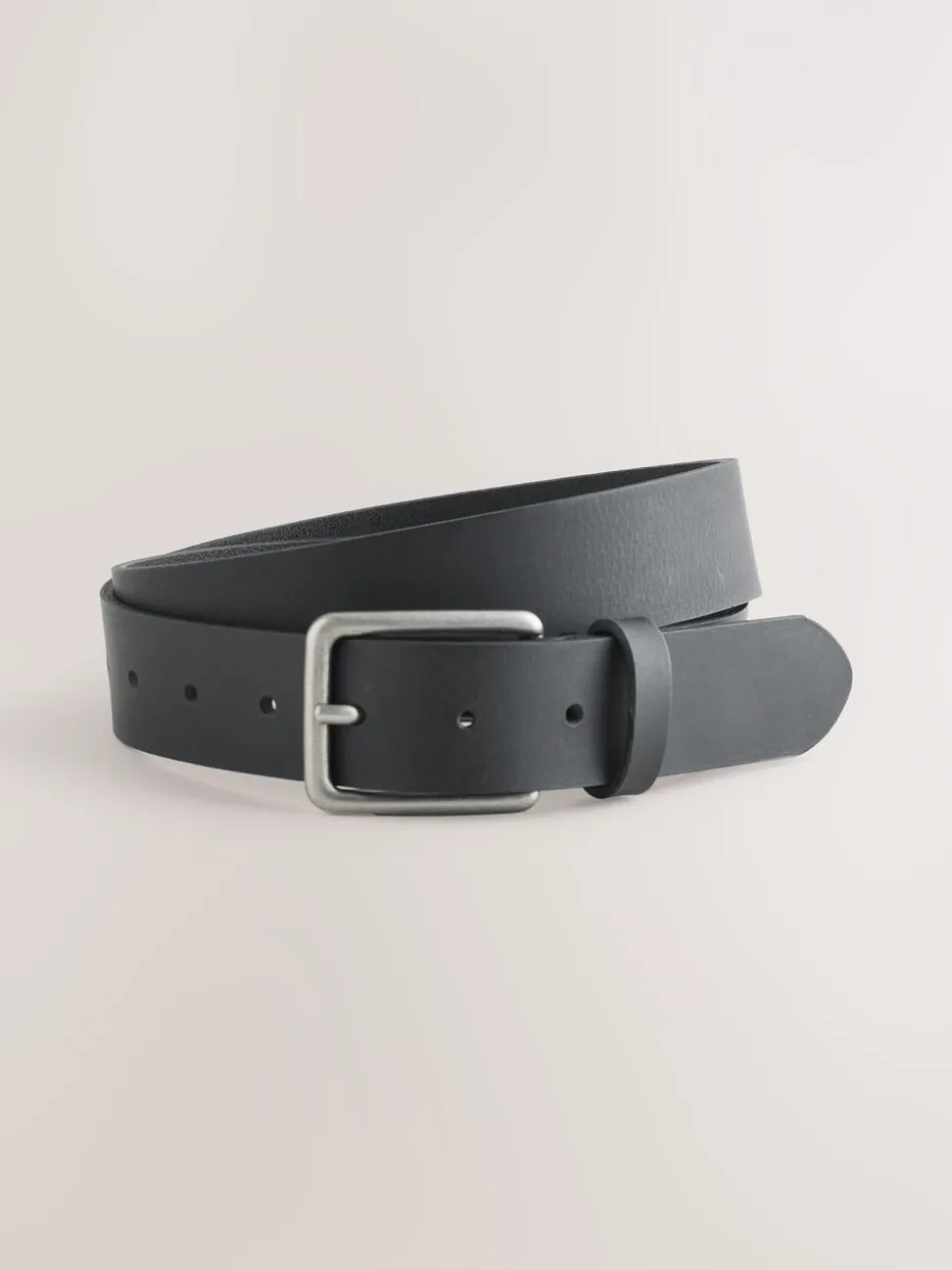 Zwart en bruin - Burnished Leather Belts Set 2 Pack