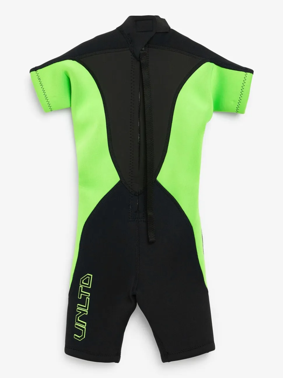 Zwart en groen met korte mouw - Wetsuit (1 - 16 jr)