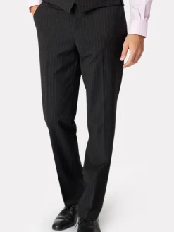 Zwart grijs - Brook Taverner Avalino Fit Trousers