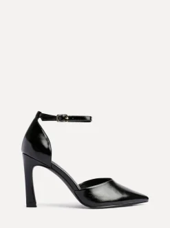 Zwart grijs - Linzi Moira Classic Stiletto Court Heels