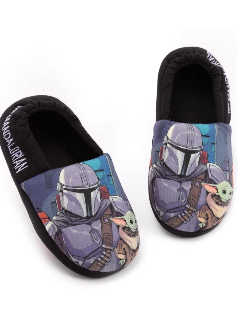 Zwart Mandalorian - Vanilla Underground winterpantoffels