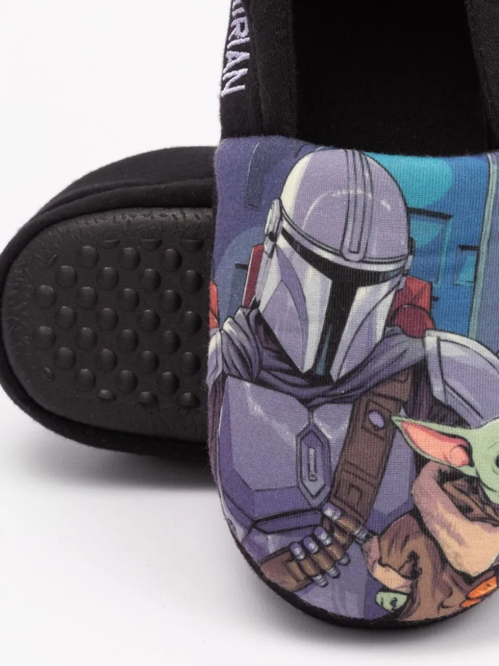 Zwart Mandalorian - Vanilla Underground winterpantoffels