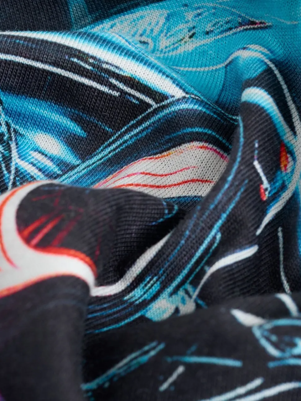 Zwart met auto - T-shirt met normale pasvorm, korte mouwen en all-over print (3-16jr)