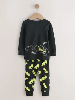 Zwart met Batman - Gelicentieerde knusse pyjama's 2 pack (9mnd -10jr)