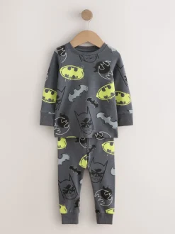Zwart met Batman - Gelicentieerde knusse pyjama's 2 pack (9mnd -10jr)
