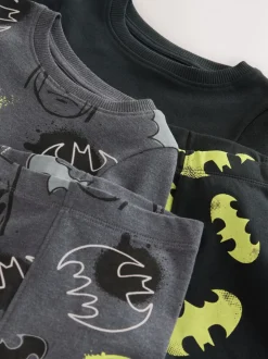 Zwart met Batman - Gelicentieerde knusse pyjama's 2 pack (9mnd -10jr)