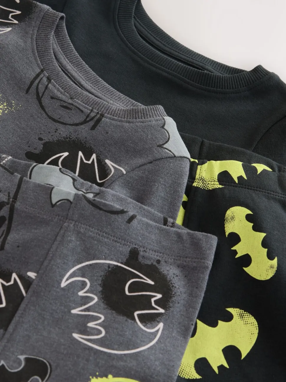 Zwart met Batman - Gelicentieerde knusse pyjama's 2 pack (9mnd -10jr)