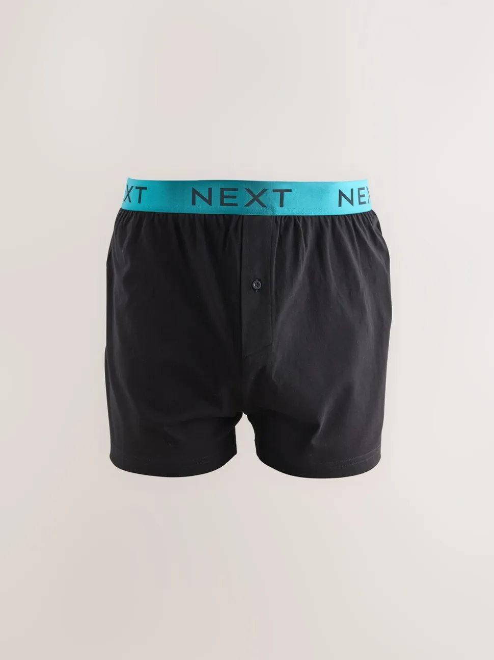 Zwart met felgekleurde tailleband - Ruimvallende Boxers